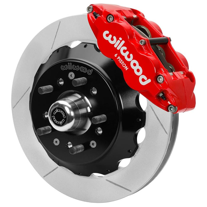 Wilwood Disc Brakes Wilwood Forged Narrow Superlite 6R Big Brake Front Brake Kits 140-15982-R Autofit