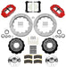 Wilwood Disc Brakes Wilwood Forged Narrow Superlite 6R Big Brake Front Brake Kits 140-15982-R Autofit