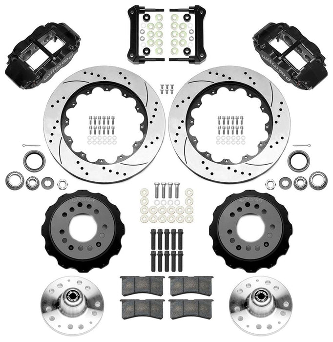 Wilwood Disc Brakes Wilwood Forged Narrow Superlite 6R Big Brake Front Brake Kits 140-15983-D Autofit