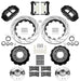Wilwood Disc Brakes Wilwood Forged Narrow Superlite 6R Big Brake Front Brake Kits 140-15983-D Autofit