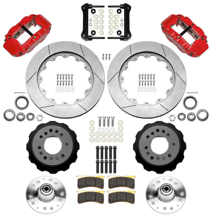Wilwood Disc Brakes Wilwood Forged Narrow Superlite 6R Big Brake Front Brake Kits 140-15983-R Autofit
