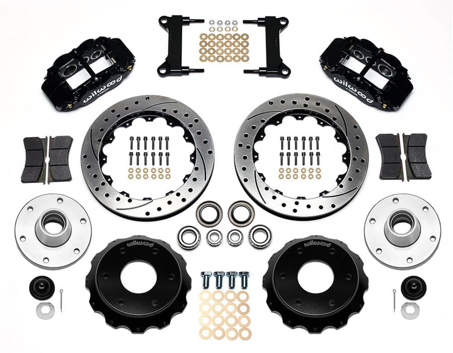 Wilwood Disc Brakes Wilwood Forged Narrow Superlite 6R Big Brake Front Brake Kits 140-16457-D Autofit