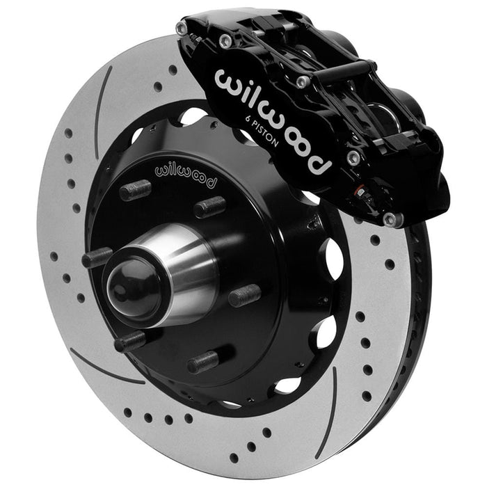 Wilwood Disc Brakes Wilwood Forged Narrow Superlite 6R Big Brake Front Brake Kits 140-16458-D Autofit