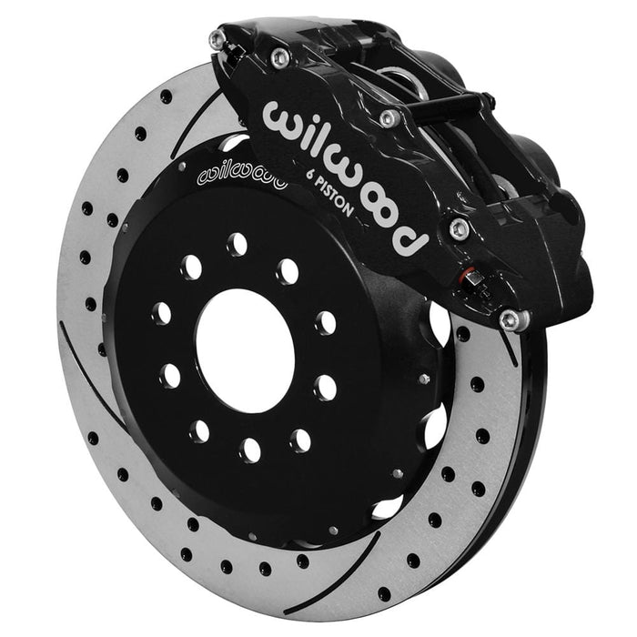 Wilwood Disc Brakes Wilwood Forged Narrow Superlite 6R Big Brake Front Brake Kits 140-16781-D Autofit