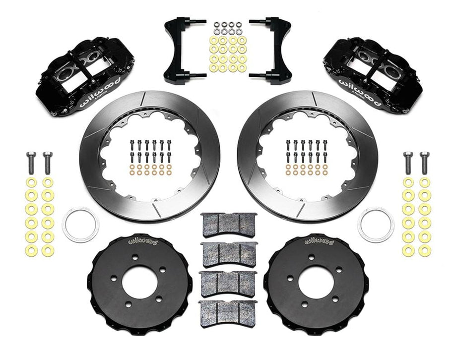 Wilwood Disc Brakes Wilwood Forged Narrow Superlite 6R Big Brake Front Brake Kits 140-16847 Autofit