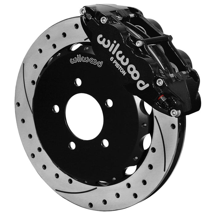 Wilwood Disc Brakes Wilwood Forged Narrow Superlite 6R Big Brake Front Brake Kits 140-16847-D Autofit