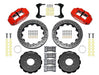 Wilwood Disc Brakes Wilwood Forged Narrow Superlite 6R Big Brake Front Brake Kits 140-16847-DR Autofit