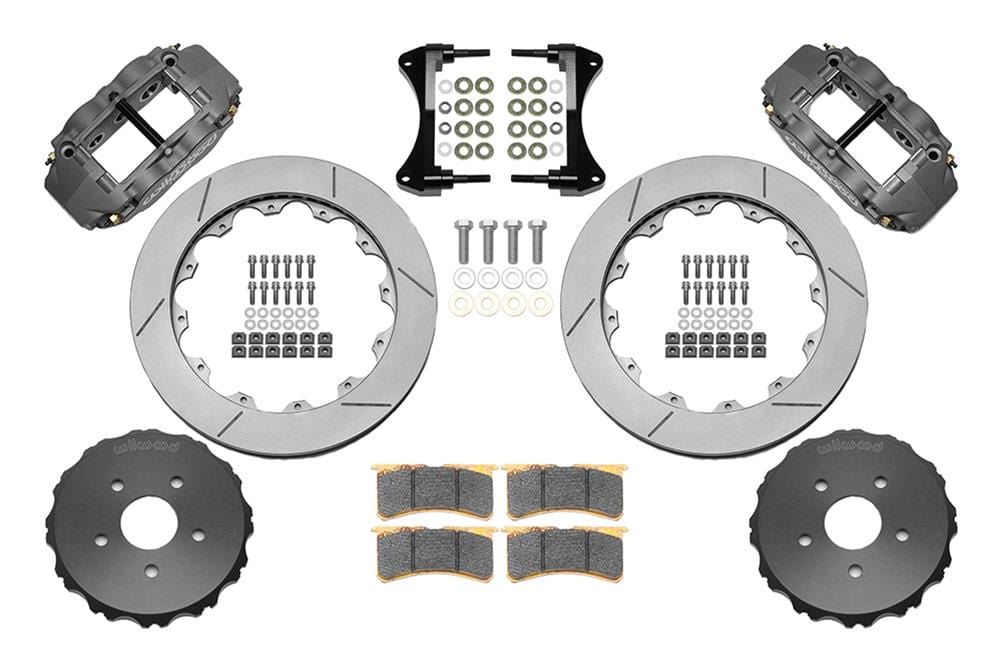 Wilwood Disc Brakes Wilwood Forged Narrow Superlite 6R Big Brake Front Brake Kits 140-16848 Autofit