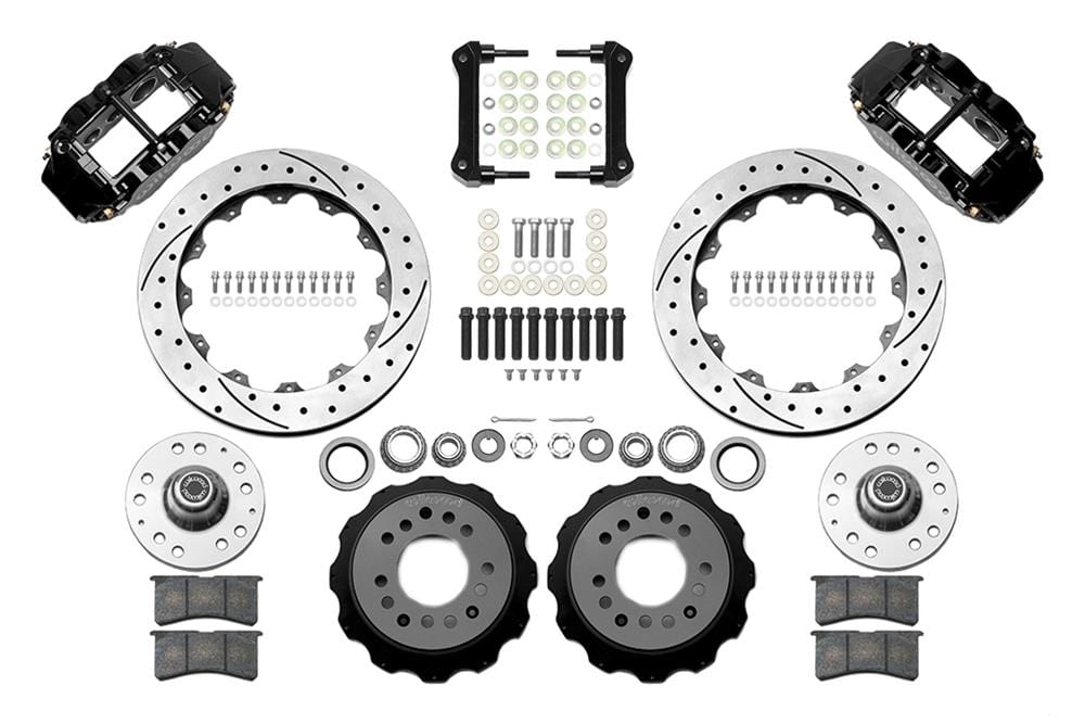 Wilwood Disc Brakes Wilwood Forged Narrow Superlite 6R Big Brake Front Brake Kits 140-16908-D Autofit