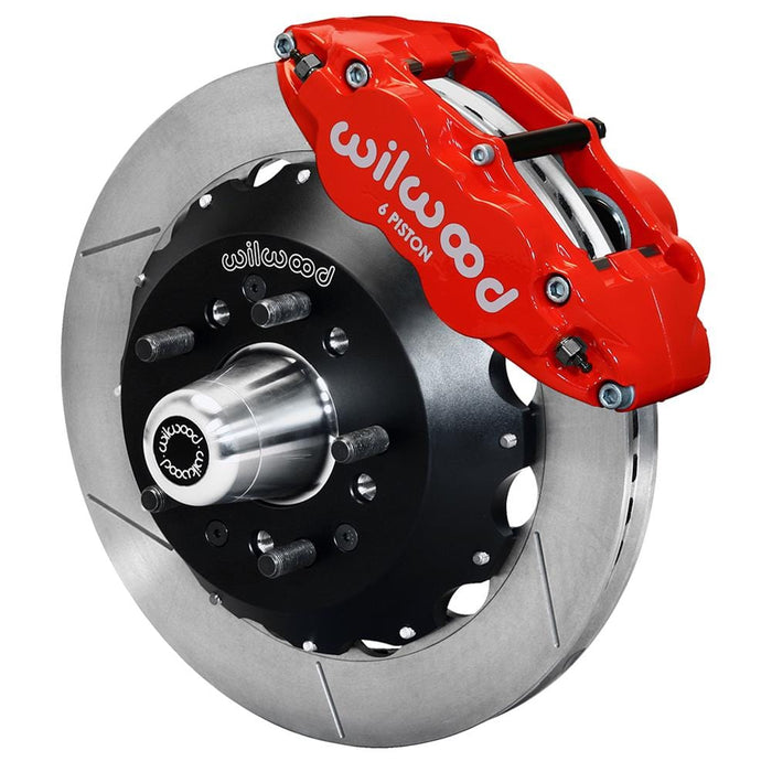Wilwood Disc Brakes Wilwood Forged Narrow Superlite 6R Big Brake Front Brake Kits 140-16908-R Autofit