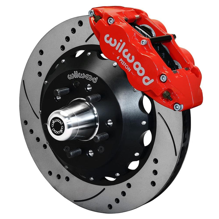Wilwood Disc Brakes Wilwood Forged Narrow Superlite 6R Big Brake Front Brake Kits 140-16909-DR Autofit