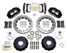 Wilwood Disc Brakes Wilwood Forged Narrow Superlite 6R Big Brake Front Brake Kits 140-17088-D Autofit