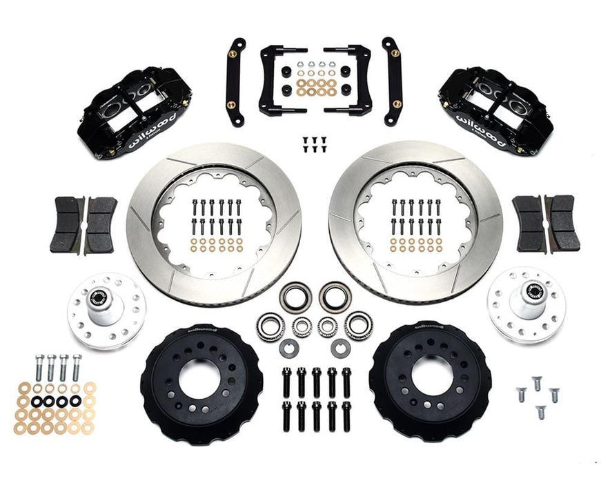 Wilwood Disc Brakes Wilwood Forged Narrow Superlite 6R Big Brake Front Brake Kits 140-17089 Autofit