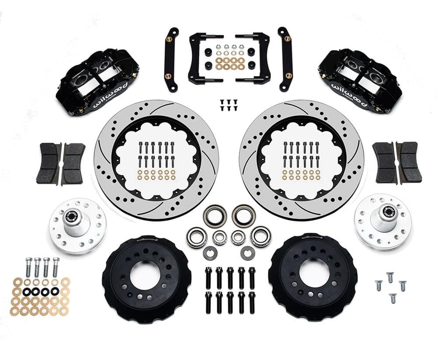 Wilwood Disc Brakes Wilwood Forged Narrow Superlite 6R Big Brake Front Brake Kits 140-17089-D Autofit