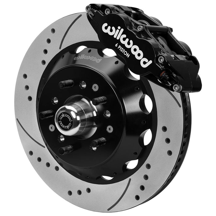 Wilwood Disc Brakes Wilwood Forged Narrow Superlite 6R Big Brake Front Brake Kits 140-17089-D Autofit