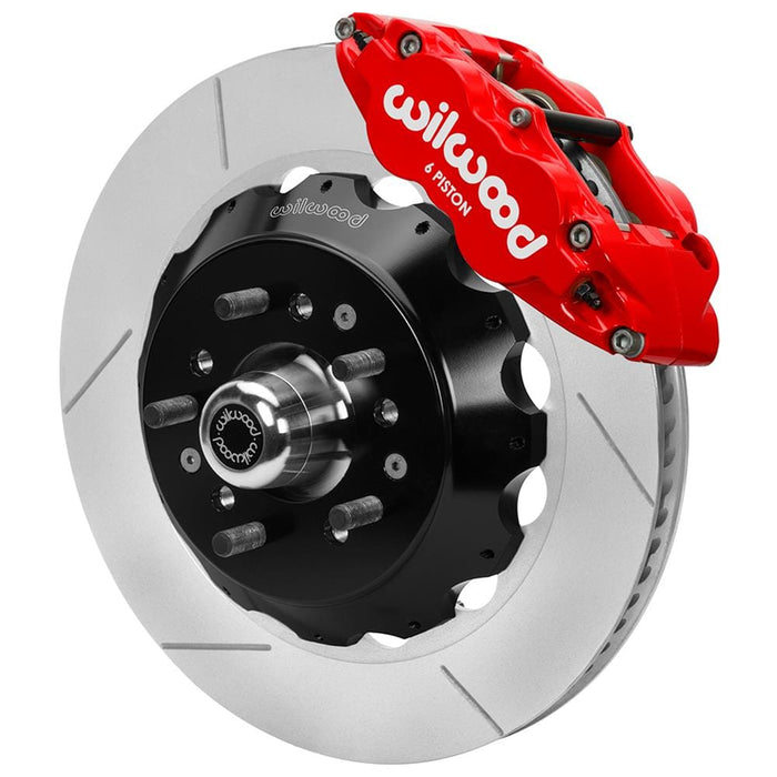 Wilwood Disc Brakes Wilwood Forged Narrow Superlite 6R Big Brake Front Brake Kits 140-17089-R Autofit