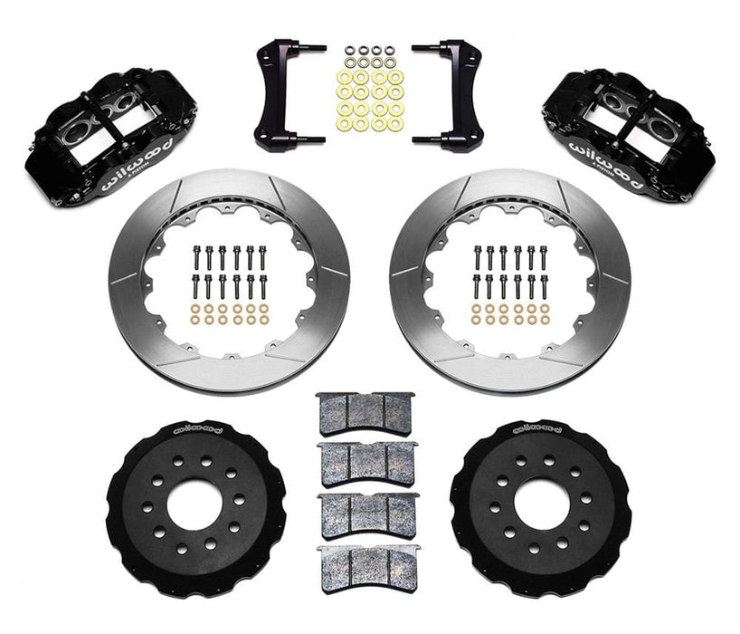 Wilwood Disc Brakes Wilwood Forged Narrow Superlite 6R Big Brake Front Brake Kits 140-8337 Autofit