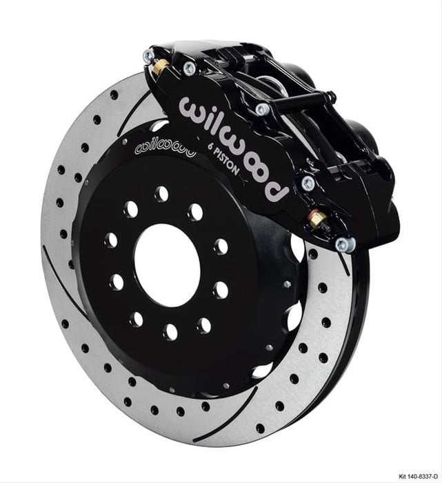 Wilwood Disc Brakes Wilwood Forged Narrow Superlite 6R Big Brake Front Brake Kits 140-8337-D Autofit