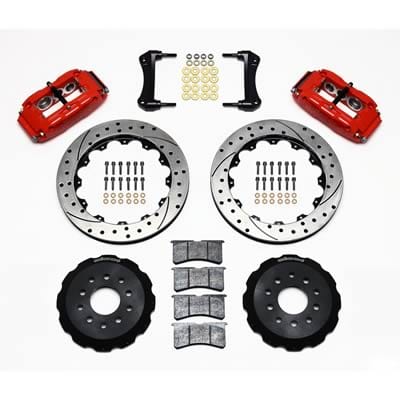 Wilwood Disc Brakes Wilwood Forged Narrow Superlite 6R Big Brake Front Brake Kits 140-8337-DR Autofit