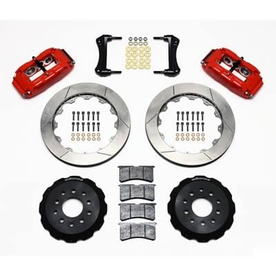 Wilwood Disc Brakes Wilwood Forged Narrow Superlite 6R Big Brake Front Brake Kits 140-8337-R Autofit