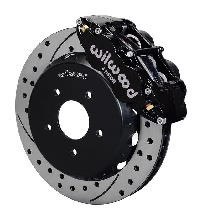 Wilwood Disc Brakes Wilwood Forged Narrow Superlite 6R Big Brake Front Brake Kits 140-8753-D Autofit