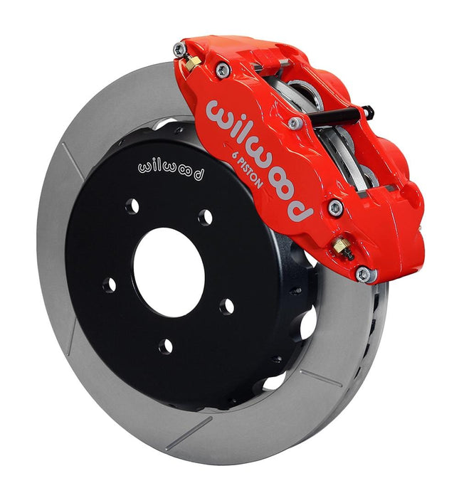 Wilwood Disc Brakes Wilwood Forged Narrow Superlite 6R Big Brake Front Brake Kits 140-8753-R Autofit
