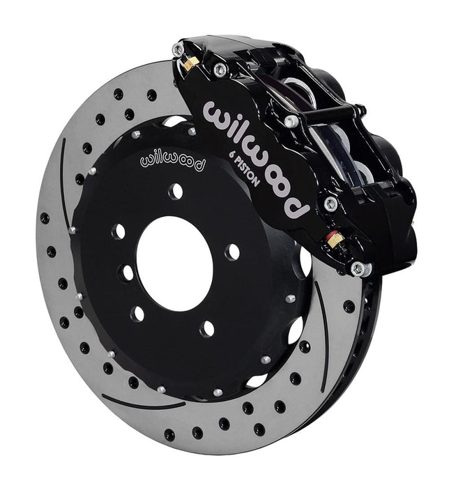 Wilwood Disc Brakes Wilwood Forged Narrow Superlite 6R Big Brake Front Brake Kits 140-8797-D Autofit