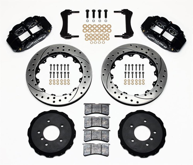 Wilwood Disc Brakes Wilwood Forged Narrow Superlite 6R Big Brake Front Brake Kits 140-8797-D Autofit