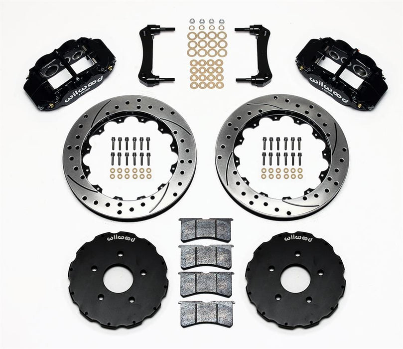 Wilwood Disc Brakes Wilwood Forged Narrow Superlite 6R Big Brake Front Brake Kits 140-8921-D Autofit