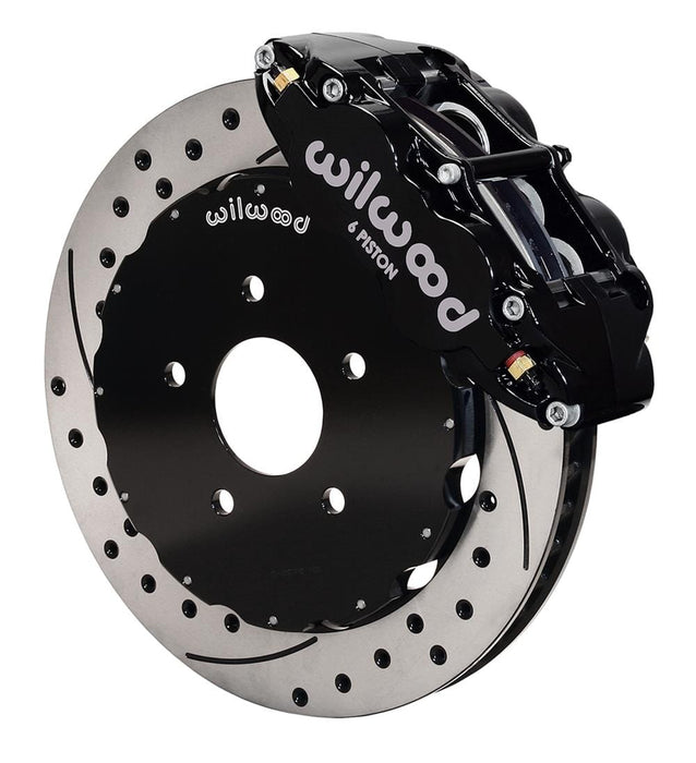 Wilwood Disc Brakes Wilwood Forged Narrow Superlite 6R Big Brake Front Brake Kits 140-8922-D Autofit