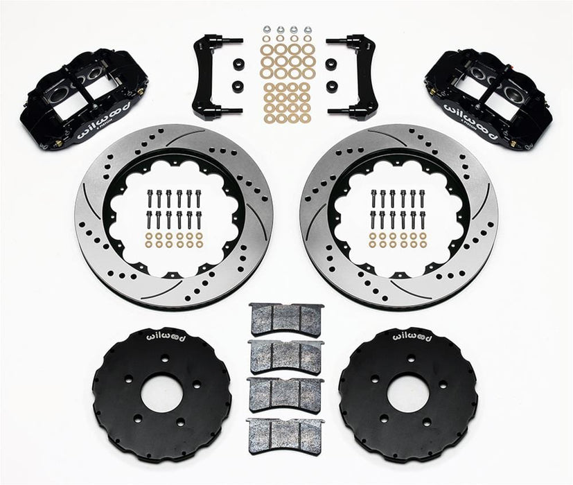 Wilwood Disc Brakes Wilwood Forged Narrow Superlite 6R Big Brake Front Brake Kits 140-8922-D Autofit
