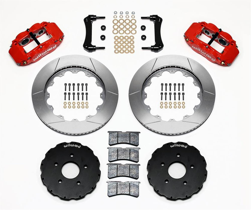 Wilwood Disc Brakes Wilwood Forged Narrow Superlite 6R Big Brake Front Brake Kits 140-8922-R Autofit