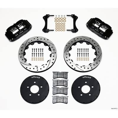 Wilwood Disc Brakes Wilwood Forged Narrow Superlite 6R Big Brake Front Brake Kits 140-9107-D Autofit
