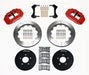 Wilwood Disc Brakes Wilwood Forged Narrow Superlite 6R Big Brake Front Brake Kits 140-9107-R Autofit