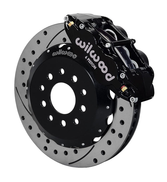 Wilwood Disc Brakes Wilwood Forged Narrow Superlite 6R Big Brake Front Brake Kits 140-9109-D Autofit