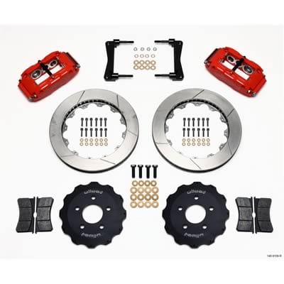 Wilwood Disc Brakes Wilwood Forged Narrow Superlite 6R Big Brake Front Brake Kits 140-9109-R Autofit