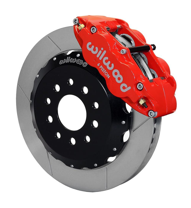 Wilwood Disc Brakes Wilwood Forged Narrow Superlite 6R Big Brake Front Brake Kits 140-9110-R Autofit