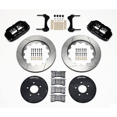 Wilwood Disc Brakes Wilwood Forged Narrow Superlite 6R Big Brake Front Brake Kits 140-9117 Autofit