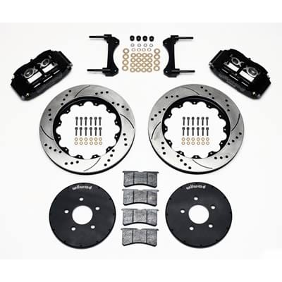 Wilwood Disc Brakes Wilwood Forged Narrow Superlite 6R Big Brake Front Brake Kits 140-9117-D Autofit