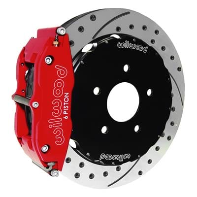 Wilwood Disc Brakes Wilwood Forged Narrow Superlite 6R Big Brake Front Brake Kits 140-9190-DR Autofit