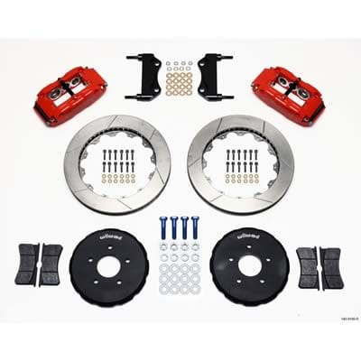 Wilwood Disc Brakes Wilwood Forged Narrow Superlite 6R Big Brake Front Brake Kits 140-9190-R Autofit