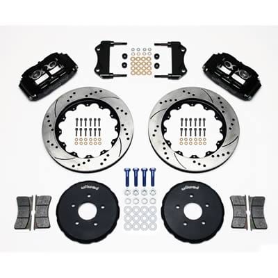 Wilwood Disc Brakes Wilwood Forged Narrow Superlite 6R Big Brake Front Brake Kits 140-9192-D Autofit