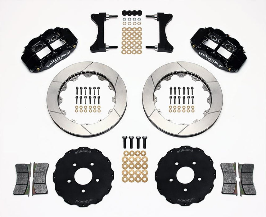 Wilwood Disc Brakes Wilwood Forged Narrow Superlite 6R Big Brake Front Brake Kits 140-9284 Autofit