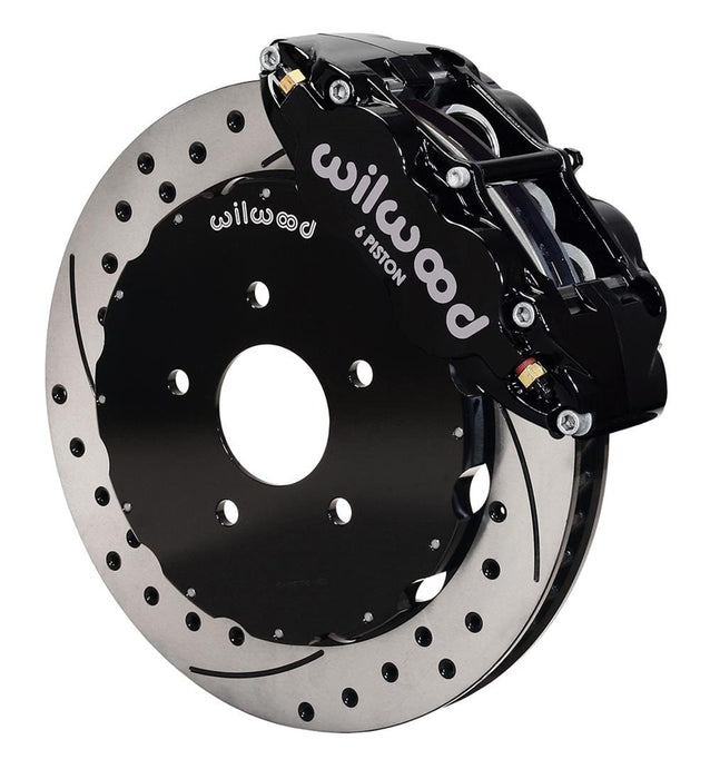 Wilwood Disc Brakes Wilwood Forged Narrow Superlite 6R Big Brake Front Brake Kits 140-9285-D Autofit
