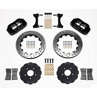 Wilwood Disc Brakes Wilwood Forged Narrow Superlite 6R Big Brake Front Brake Kits 140-9285-D Autofit