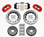 Wilwood Disc Brakes Wilwood Forged Narrow Superlite 6R Big Brake Front Brake Kits 140-9296-DR Autofit