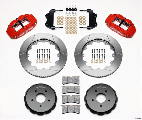 Wilwood Disc Brakes Wilwood Forged Narrow Superlite 6R Big Brake Front Brake Kits 140-9296-R Autofit