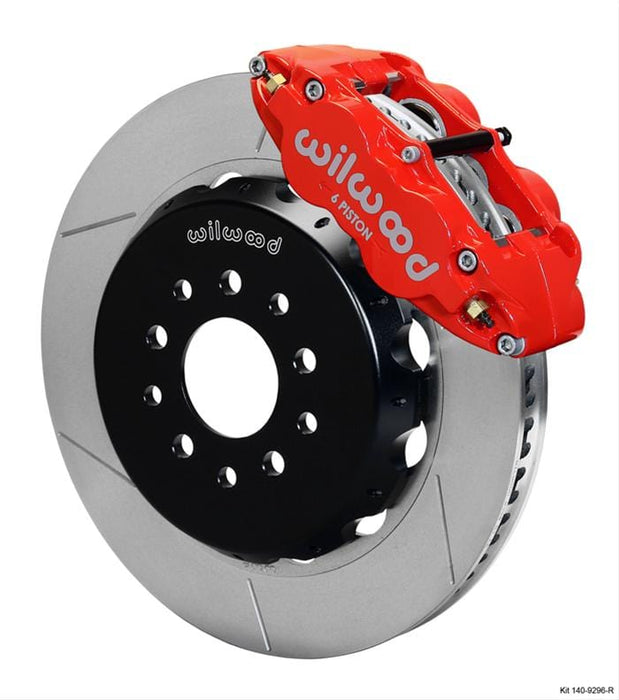 Wilwood Disc Brakes Wilwood Forged Narrow Superlite 6R Big Brake Front Brake Kits 140-9296-R Autofit