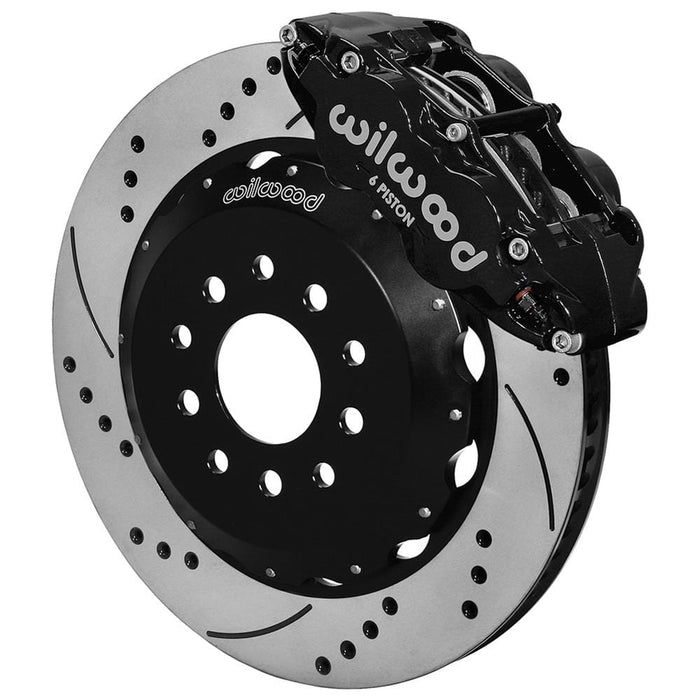 Wilwood Disc Brakes Wilwood Forged Narrow Superlite 6R Big Brake Front Brake Kits 140-9298-D Autofit