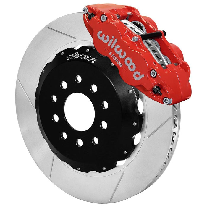 Wilwood Disc Brakes Wilwood Forged Narrow Superlite 6R Big Brake Front Brake Kits 140-9298-R Autofit